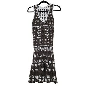 FAITH CONNEXION Womens Knit Sleeveless Dress XS Fit‎ & Flare Vneck